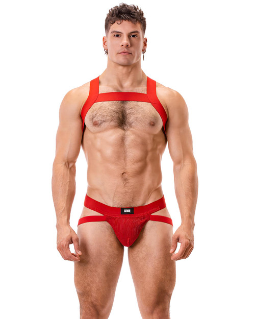 Barcode Berlin Anton Jock Red 80574 | Front View | Mens Jockstraps | Topdrawers Underwear for Men