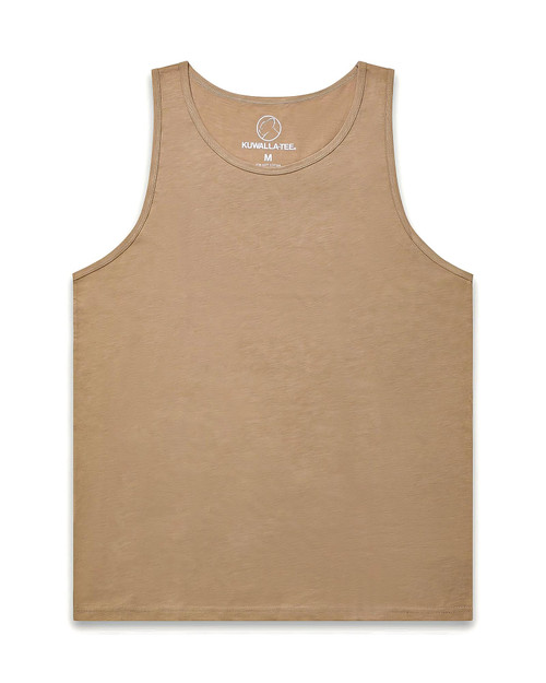 Kuwalla Tee Eazy Tank | Incense - Front View | Mens Tank Tops | Topdrawers Clothing for Men