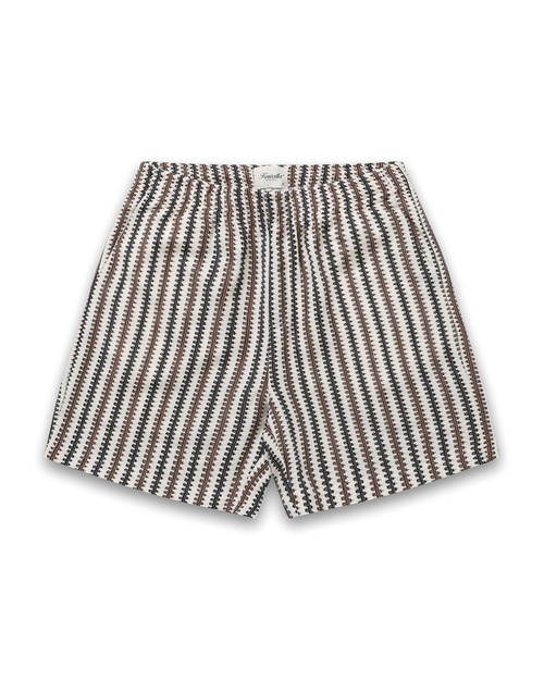 Kuwalla Tee Zig Zag Short KUL-0126-ZZS309 | Front View | Mens Shorts | Topdrawers Clothing for Men