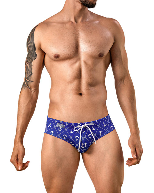 Clever Ancla Swim Brief 26194 | Front View | Mens Swim Briefs | Topdrawers Swimwear for Men