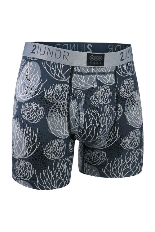 2UNDR Eco Shift Boxer Brief | Tumbleweed 2U22BB-332 - Mens Boxer Briefs - Front View - Topdrawers Underwear for Men
