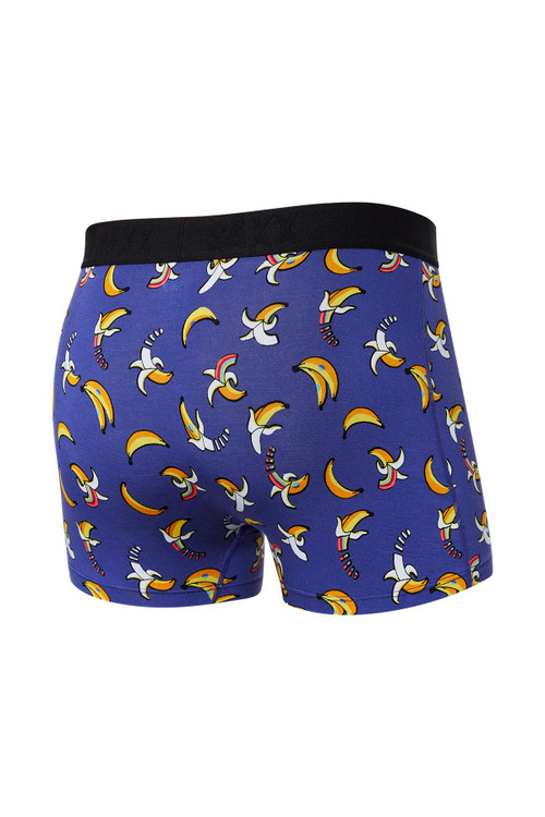 Saxx Vibe Trunk | Rainbow Bananas | SXTM35-NNR  - Mens Boxer Briefs - Rear View - Topdrawers Underwear for Men
