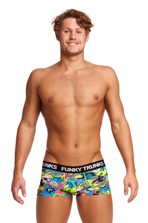 Funky Trunks Underwear Trunks | Smash Mouth | FT50M71625  - Mens Boxer Briefs - Front View - Topdrawers Underwear for Men
