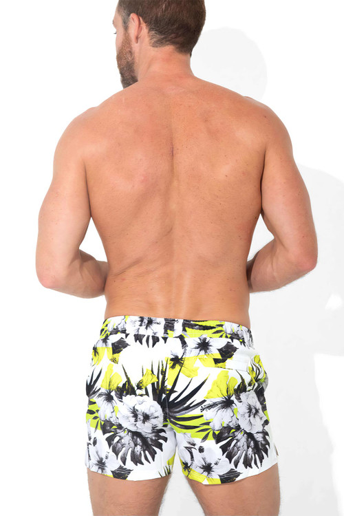 Garçon Waikiki Swim Shorts | G23-SHORTS-WAIKIKI  - Mens Swim Shorts - Rear View - Topdrawers Swimwear for Men

