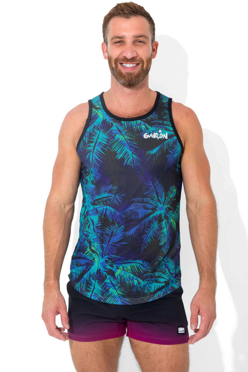 Garçon Bali Tank Top | G23-TANK-BALI  - Mens Singlet Tank Tops - Front View - Topdrawers Clothing for Men
