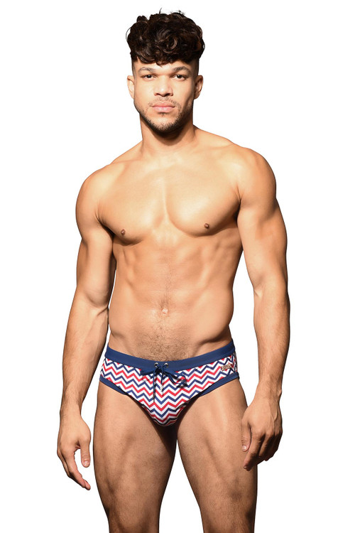 Andrew Christian Alexander Swim Bikini | 70040  - Mens Swim Briefs - Front View - Topdrawers Swimwear for Men
