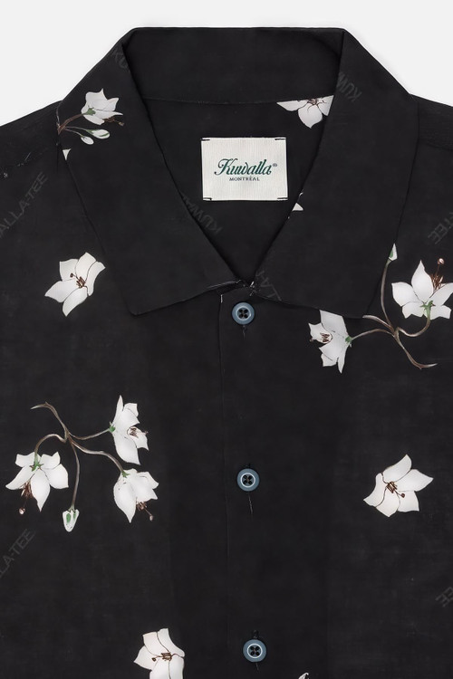 Kuwalla Tee Beach Shirt 2.0 | Ditsy Flower | KUL-SS0008B-DSTY  - Mens Short Sleeve Shirts - Front View - Topdrawers Clothing for Men
