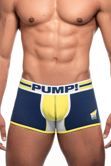 PUMP! Recharge Boxer 11099 - Mens Boxer Trunks - Front View - Topdrawers Underwear for Men
