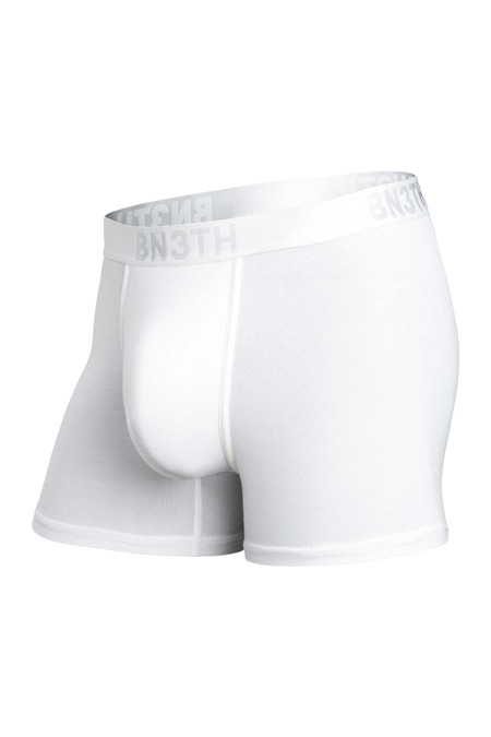 BN3TH Classic Icon Trunk | White M211019 | Front View | Mens Boxer Briefs | Topdrawers Underwear for Men