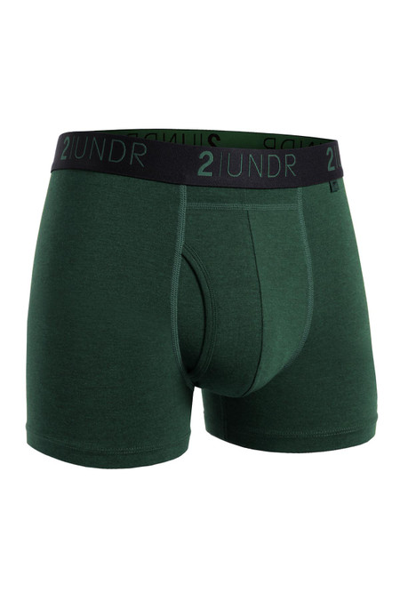 2UNDR Swing Shift Trunk | Jade 2U01TR | Front View | Mens Boxer Briefs | Topdrawers Underwear for Men