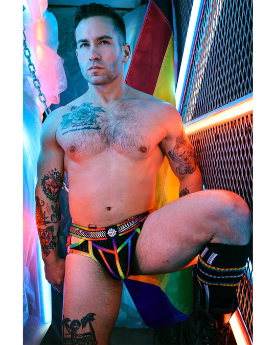 Breedwell Pure Pride Jock 2506-JOCK | Front View | Mens Jockstraps | Topdrawers Underwear for Men
