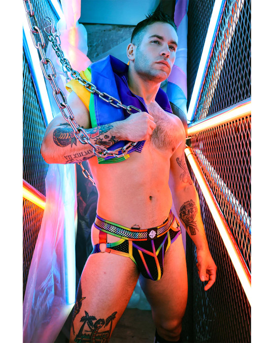 Breedwell Pure Pride Jock 2506-JOCK | Side View | Mens Jockstraps | Topdrawers Underwear for Men