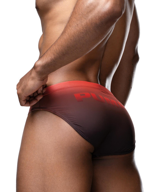 PUMP! Nightfall Swim Brief 13032 | Rear View | Mens Swim Briefs | Topdrawers Swimwear for Men