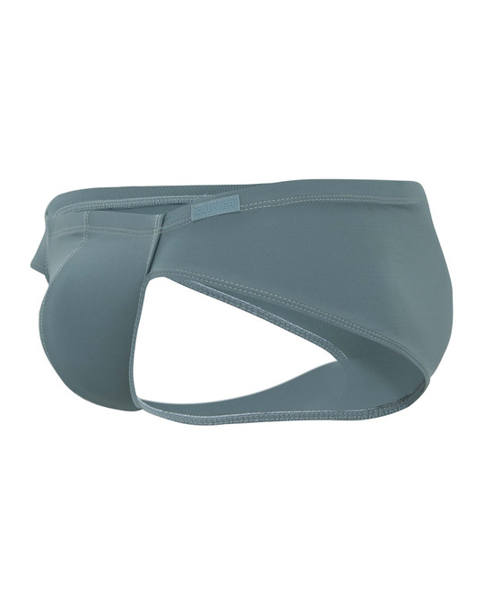 Clever Mendoza Brief | Green 2043 | Side View | Mens Briefs | Topdrawers Underwear for Men