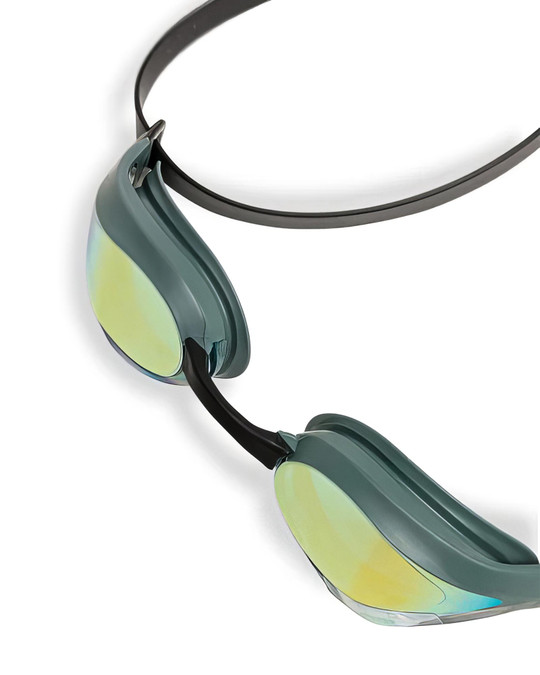 Arena Cobra Core Swipe Mirror Swim Goggles Aqua Sage Black 003251 | Side View | Mens Accessories | Topdrawers Apparel for Men