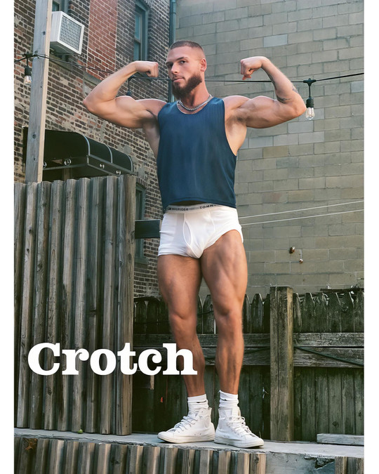 Crotch Magazine Crotch Issue 14 Robert Cover AB8600 | Front View | Men's Fashon & Photography | Topdrawers Reading for Men