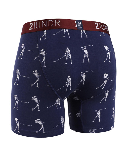 2UNDR Swing Shift Boxer Brief Swingers 2U26BB | Rear View | Mens Boxer Briefs | Topdrawers Underwear for Men