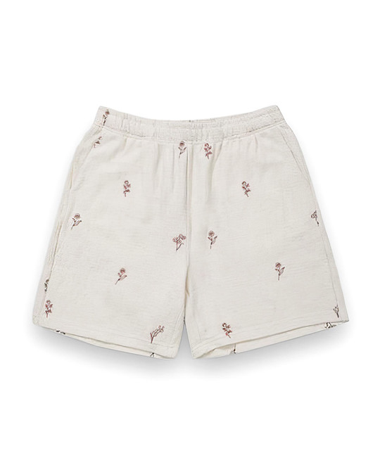 Kuwalla Tee Embroidered Floral Short KUL-0126-EFSH318 | Front View | Mens Shorts | Topdrawers Clothing for Men