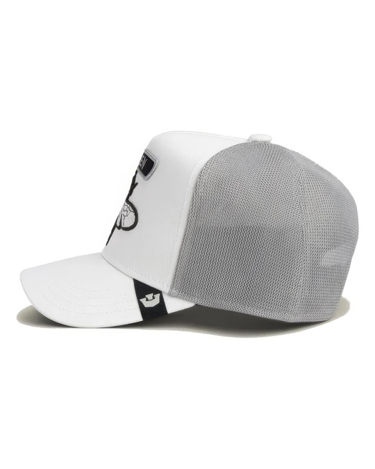 Goorin Bros. Classic Rocker Queen Trucker Dust 101-2818-DUS01 | Side View | Mens Caps | Topdrawers Apparel for Men