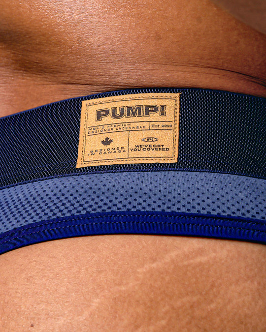 PUMP! Indigo Blue Thong 17026 | Item View | Mens Thongs | Topdrawers Underwear for Men
