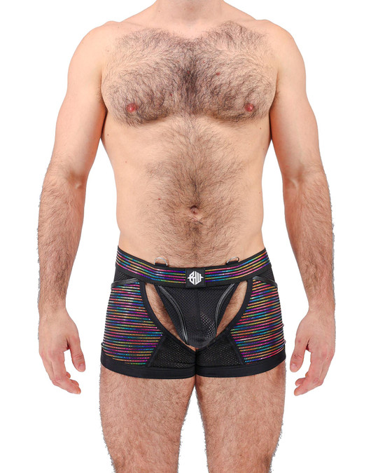 Breedwell Icon Pride Chap Thong 2605-CTHONG | Front View | Mens Jock Boxers | Topdrawers Underwear for Men