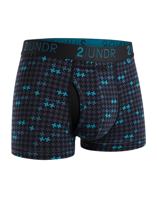 2UNDR Swing Shift Trunk Bluetooth 2U01TR-564 | Front View | Mens Boxer Briefs | Topdrawers Underwear for Men