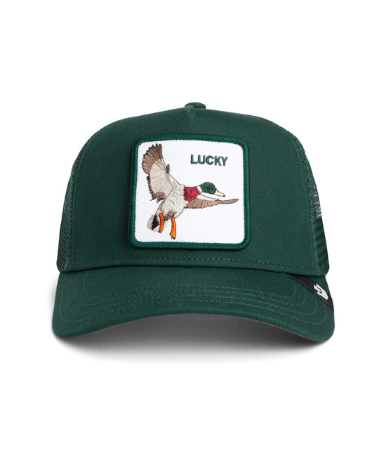 Goorin Bros. The Lucky Duck Trucker Guard 101-2362-GUA01 | Front View | Mens Caps | Topdrawers Apparel for Men