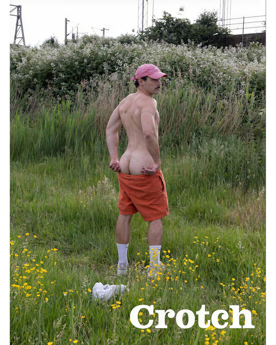 Crotch Magazine Crotch Issue 15 Leo AB9046 | Front View | Men's Fashon & Photography | Topdrawers Reading for Men