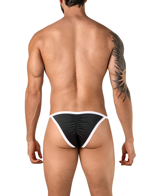 Clever Boreas Brief Black 26159 | Rear View | Mens Briefs | Topdrawers Underwear for Men