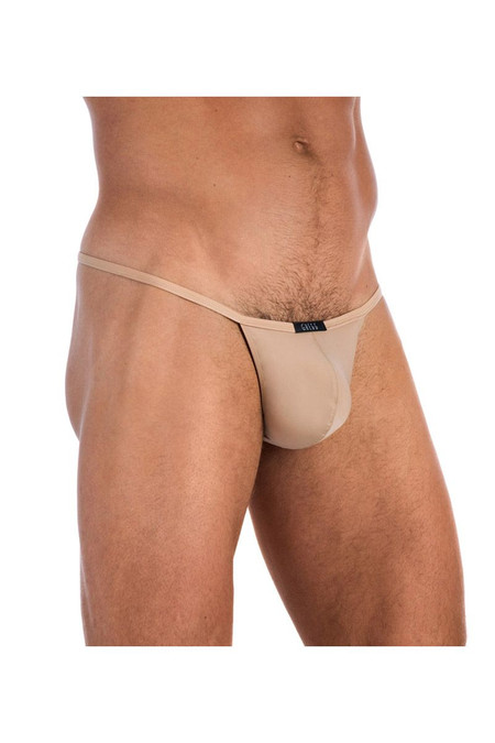 Gregg Homme Underwear Nude Scene G-String Tan 95514 from Topdrawers Menswear - Side View