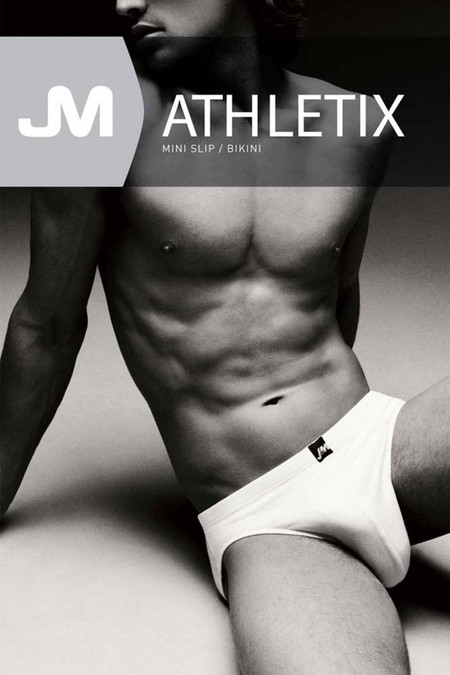 002 White - JM ATHLETIX Bikini 04022 - Box View - Topdrawers Underwear for Men