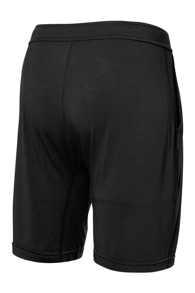 Saxx Snooze Short | Black | SXLS33-BLK  - Mens Lounge Shorts - Rear View - Topdrawers Clothing for Men
