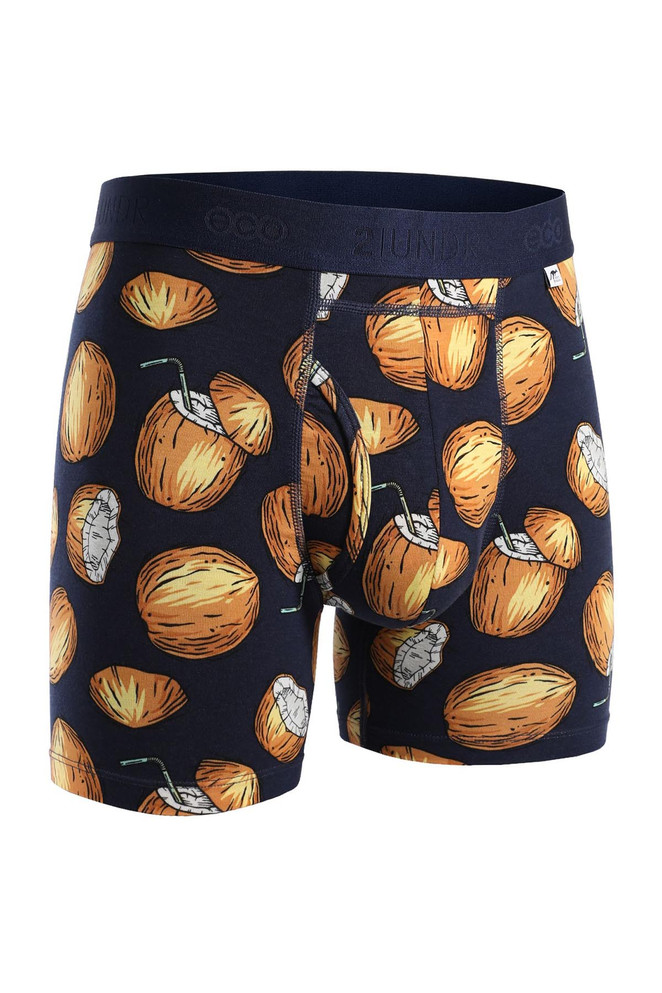 2UNDR Eco Shift Boxer Brief | Cocos | 2U22BB-421  - Mens Trunk Boxer Briefs - Front View - Topdrawers Underwear for Men
