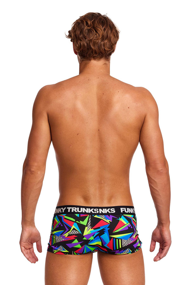 Funky Trunks Underwear Trunks | Beat It | FT50M71611  - Mens Boxer Briefs - Rear View - Topdrawers Underwear for Men
