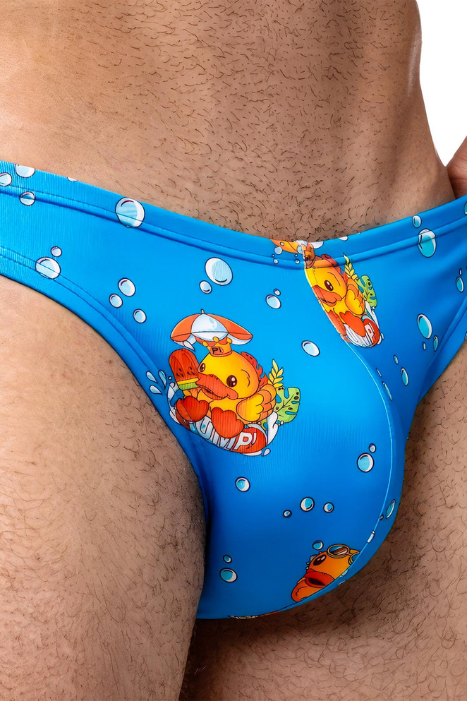 PUMP! Ducky Cheeky Swim Brief | 13013  - Mens Swim Briefs - Front View - Topdrawers Swimwear for Men
