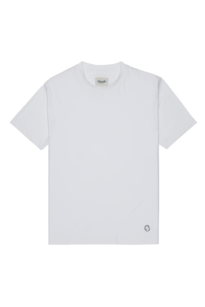 Kuwalla Tee Premium Tek Essential Tee | White KUL-TET01 | Front View | Mens T-Shirts | Topdrawers Clothing for Men