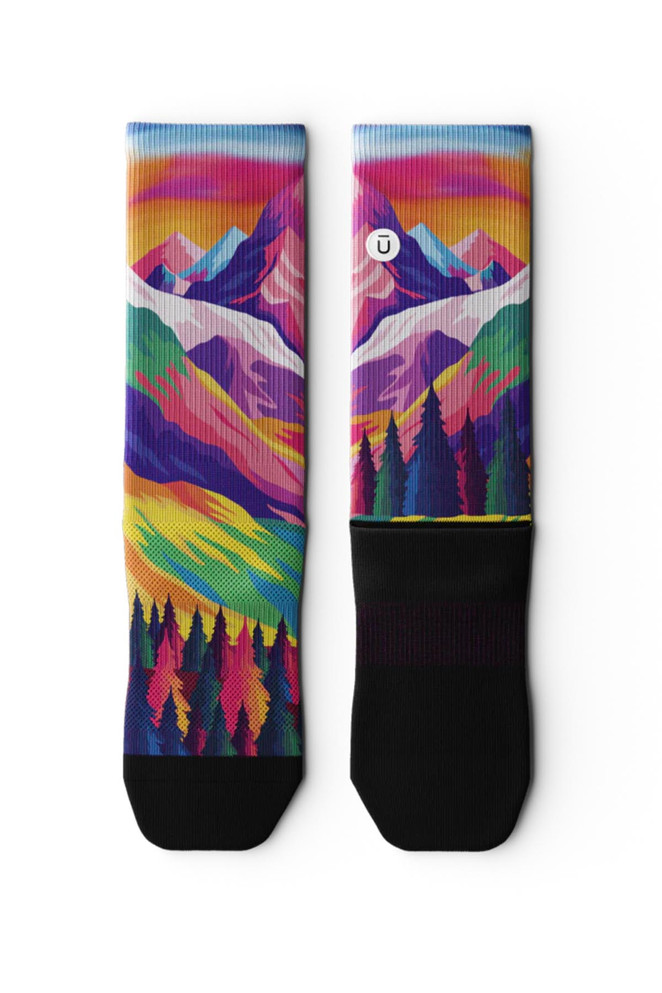 Outway Nature Trip Crew 19744 | Front View | Mens Crew Socks | Topdrawers Apparel for Men