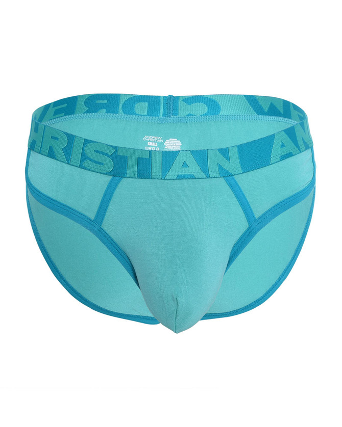Andrew Christian Almost Naked Retro Bamboo Brief | Jade 93641 | Item View | Mens Briefs | Topdrawers Underwear for Men