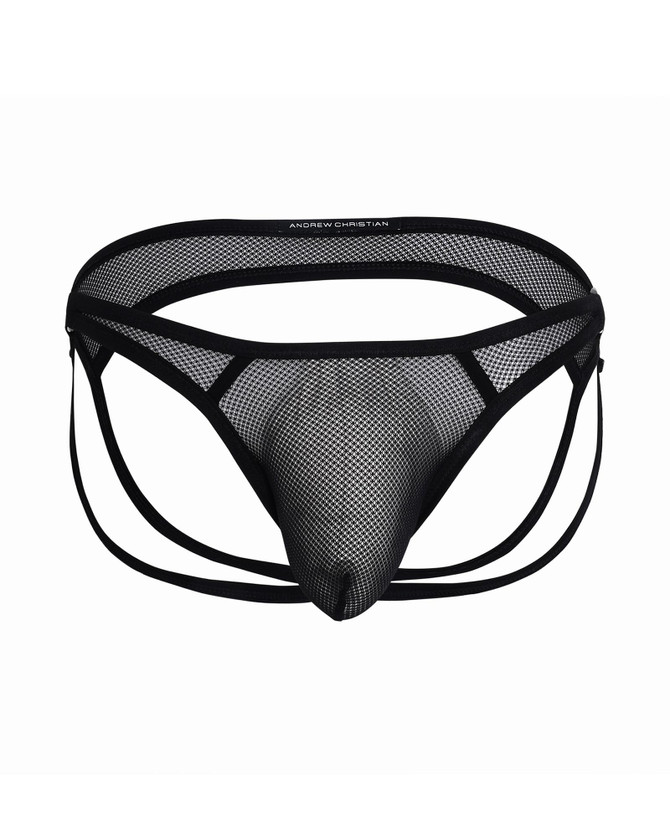Andrew Christian Sexy Mesh Ring Jock w/ Almost Naked 93592 | Item View | Mens Jockstraps | Topdrawers Underwear for Men
