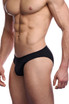 PUMP! Black Water Cheeky Swim Brief 13011 - Mens Swim Bikinis - Side View - Topdrawers Swimwear for Men
