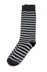 American Trench Cotton Breton Stripes Crew Socks | Navy/White | SCK-HM-BRTN  - Mens Socks - Front View - Topdrawers Underwear for Men
