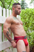 Breedwell Cumdump Jock | Red | 2210-JOCK  - Mens Fetish Jockstraps - Front View - Topdrawers Underwear for Men
