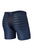 Saxx DropTemp Mesh Boxer Brief w/ Fly | Dark Denim  | SXBB09F-DDH  - Mens Boxer Briefs - Rear View - Topdrawers Underwear for Men
