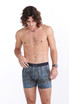 Saxx Quest Boxer Brief w/ Fly | Smokey Mountains Multi | SXBB70F-SMM  - Mens Boxer Briefs - Front View - Topdrawers Underwear for Men
