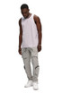 Kuwalla Tee Premium Rib Tank | Orchid Hush | KUL-RTK3113-ORH  - Mens Tank Top Singlets - Front View - Topdrawers Clothing for Men

