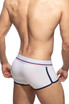 Addicted Cotton Curve Trunk | White | AD2211  - Mens Trunk Boxers - Rear View - Topdrawers Underwear for Men
