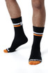 PUMP! Nightlight Crew Socks 41017 | Front View | Mens Crew Socks | Topdrawers Apparel for Men
