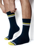 PUMP! Recharge Crew Socks 41014 | Side View | Mens Crew Socks | Topdrawers Apparel for Men