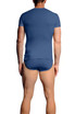 JM SKINZ V-Neck T-Shirt | Denim 88171 | Rear View | Mens T-Shirts | Topdrawers Clothing for Men