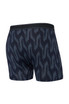 Saxx Daytripper Boxer Brief Fly Ikat Chevron Deep Navy SXBB11F | Rear View | Mens Boxer Briefs | Topdrawers Underwear for Men